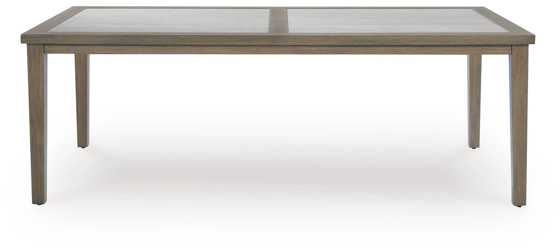 Rainier Ranch RECT Dining Table w/UMB OPT