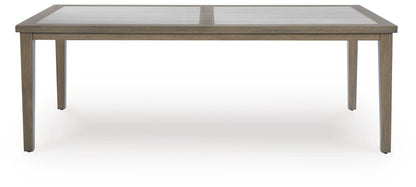 Rainier Ranch RECT Dining Table w/UMB OPT