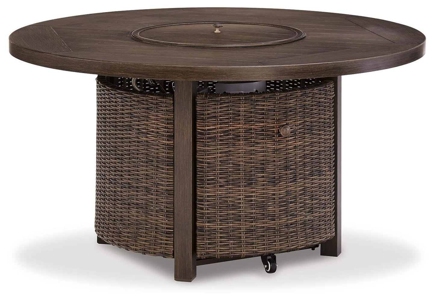 Paradise Trail Round Fire Pit Table