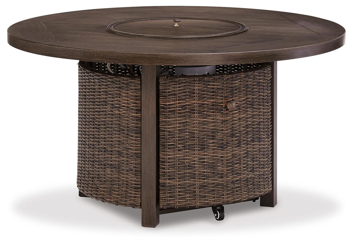 Paradise Trail Round Fire Pit Table