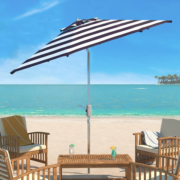 Uv Resistant Iris Fashion Line 9ft Auto Tilt Umbrella