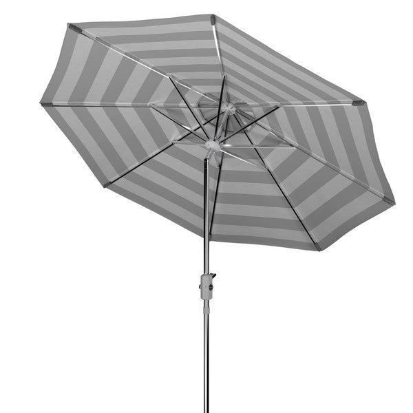 Uv Resistant Iris Fashion Line 9ft Auto Tilt Umbrella