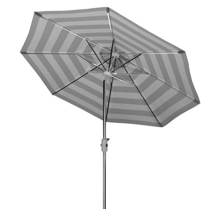 Uv Resistant Iris Fashion Line 9ft Auto Tilt Umbrella