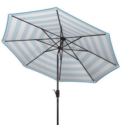 Uv Resistant Iris Fashion Line 9ft Auto Tilt Umbrella
