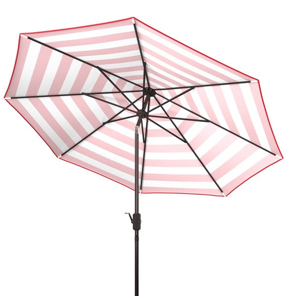 Uv Resistant Iris Fashion Line 9ft Auto Tilt Umbrella