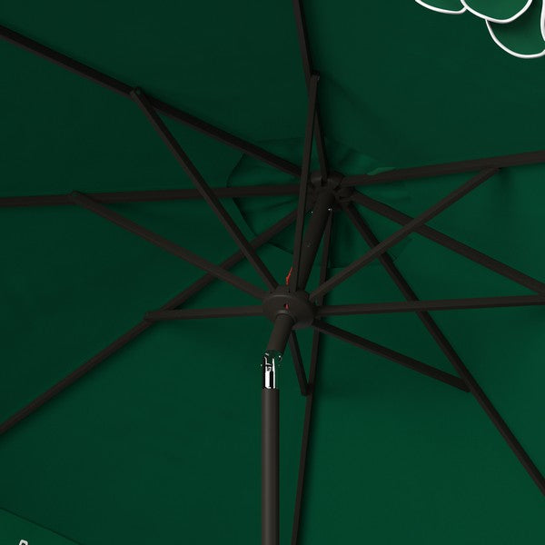 Elegant Valance 9ft Auto Tilt Umbrella