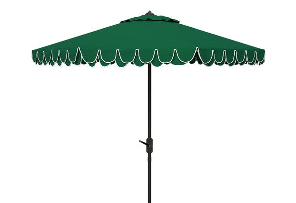Elegant Valance 9ft Auto Tilt Umbrella