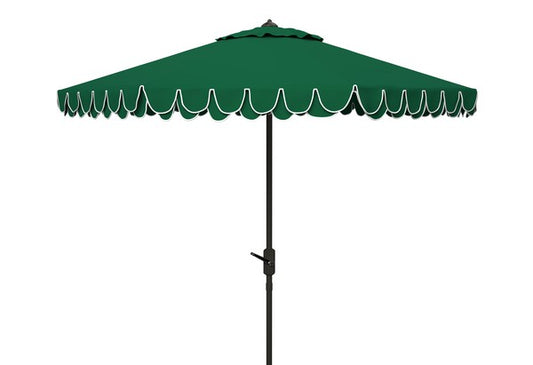Elegant Valance 9ft Auto Tilt Umbrella