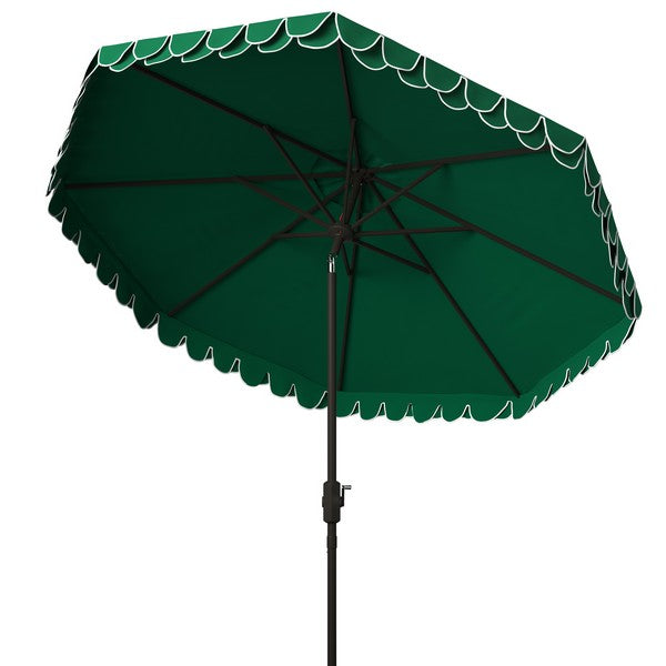 Elegant Valance 9ft Auto Tilt Umbrella
