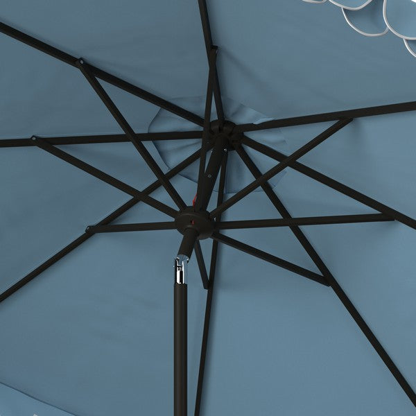 Elegant Valance 9ft Auto Tilt Umbrella