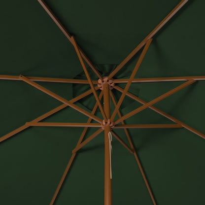 Cannes 9ft Wooden Outdoor Umbrella