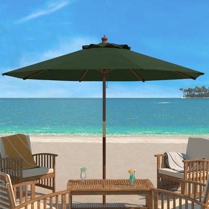 Cannes 9ft Wooden Outdoor Umbrella