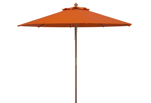 Cannes 9ft Wooden Outdoor Umbrella