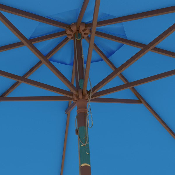 Cannes 9ft Wooden Outdoor Umbrella