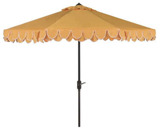 Elegant Valance 11ft Round Umbrella