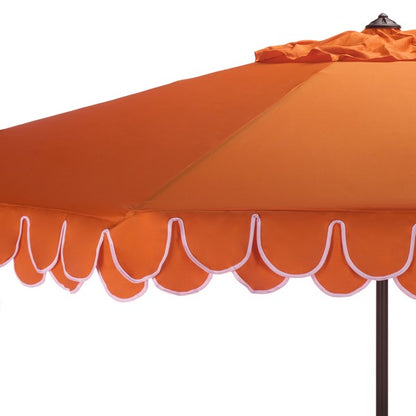 Valance 11ft Round Crank Umbrella