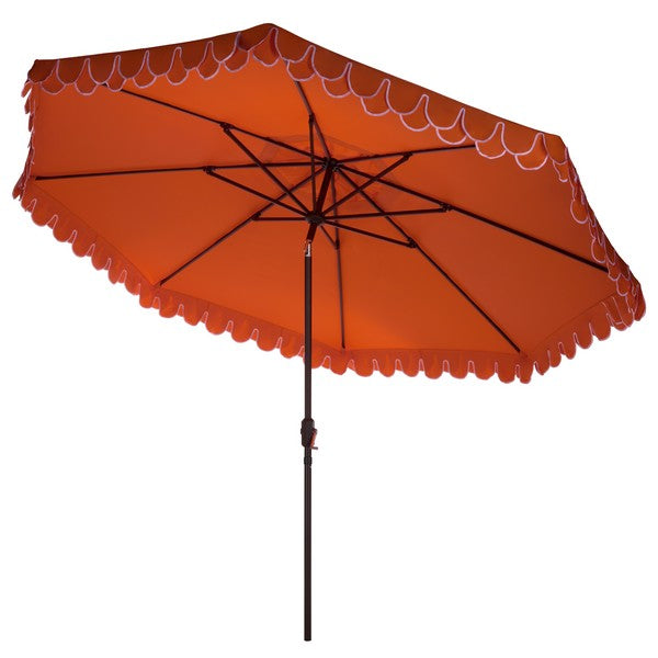 Valance 11ft Round Crank Umbrella