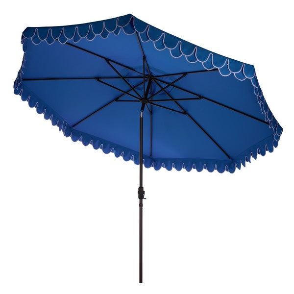 Valance 11ft Round Crank Umbrella