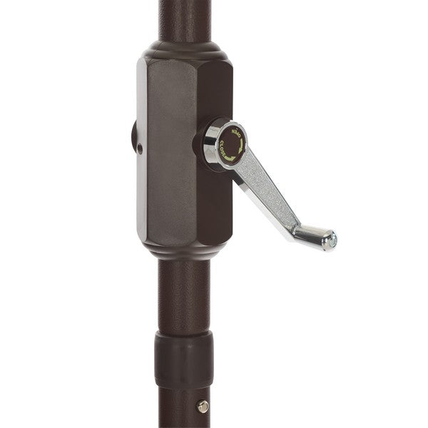 Valance 11ft Round Crank Umbrella
