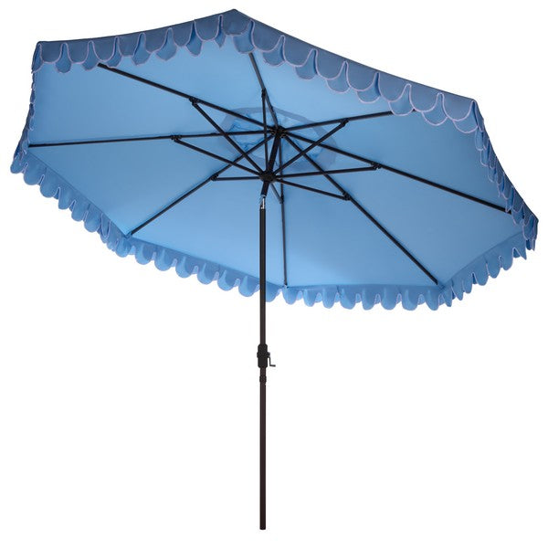 Valance 11ft Round Crank Umbrella