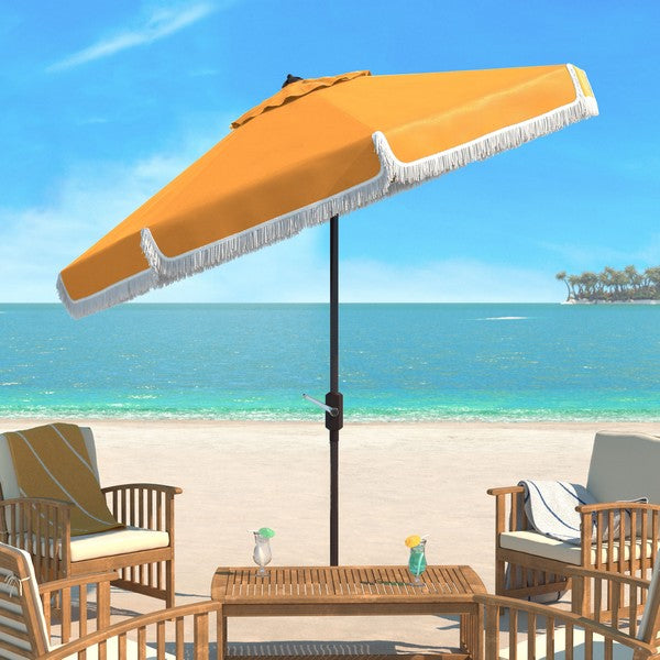 Milan Fringe 11ft Rnd Crank Umbrella