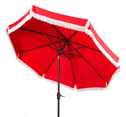 Milan Fringe 11 Ft Rnd Crank Umbrella