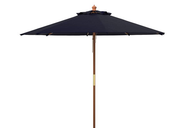 Cannes 11 Ft Wooden Pulley Market Umbrella