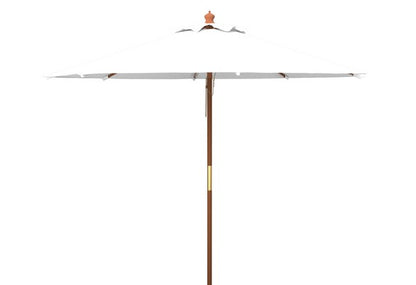 Cannes 11 Ft Wooden Pulley Market Umbrella