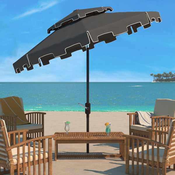 Zimmerman 9ft Double Top Market Umbrella