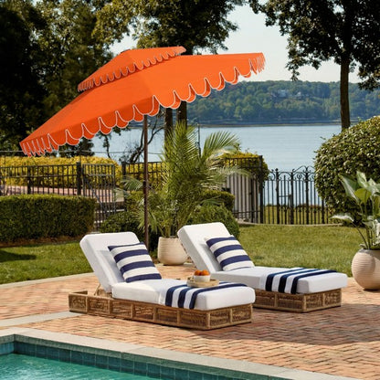 Valance 9ft Doubletop Umbrella