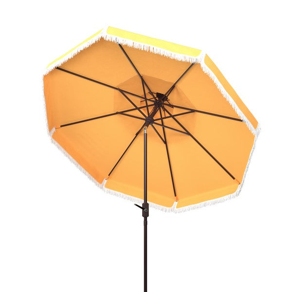 Milan Fringe 9ft Double Top Crank Umbrella