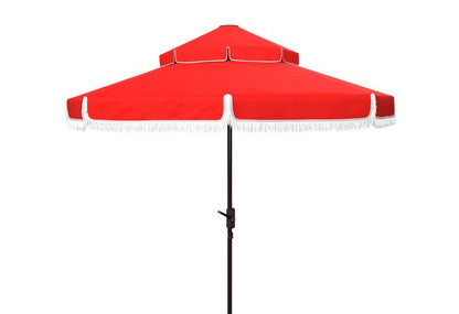 Milan Fringe 9ft Double Top Crank Umbrella