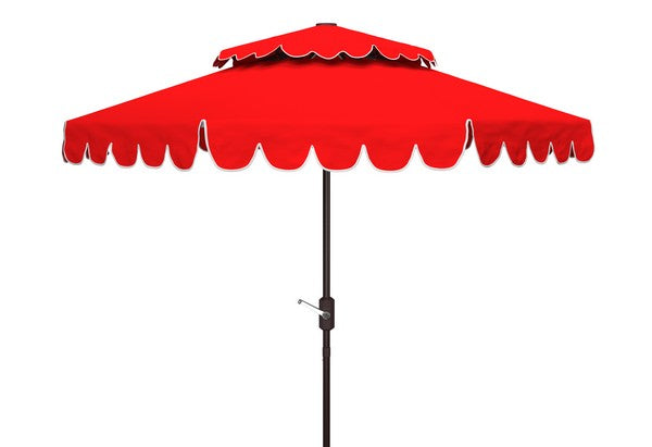Venice 9 Ft Rnd Double Top Crank Umbrella