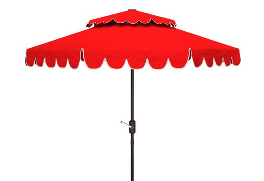Venice 9 Ft Rnd Double Top Crank Umbrella
