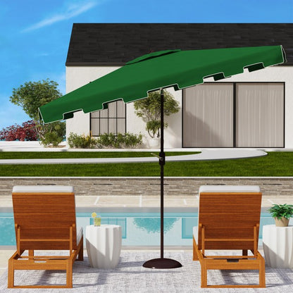 Zimmerman 6.5 X 10 Ft Rectangle Market Umbrella