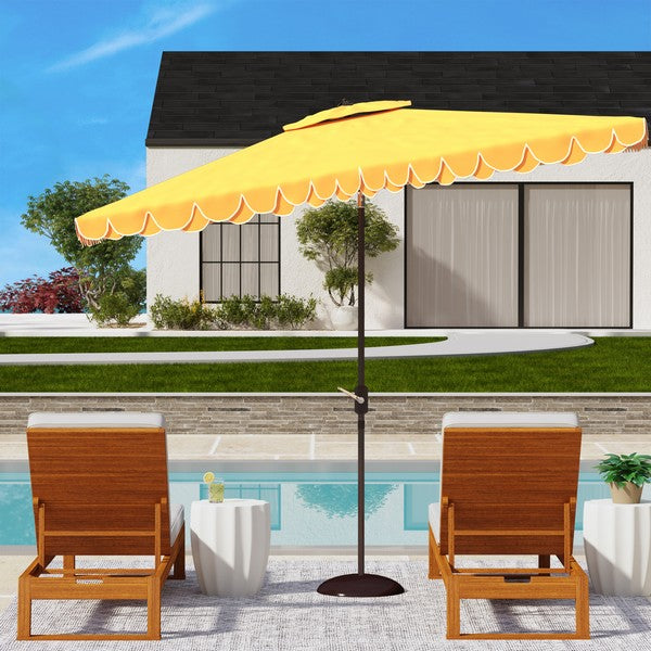 Elegant Valance 6.5 X 10 Ft Rectangle Umbrella