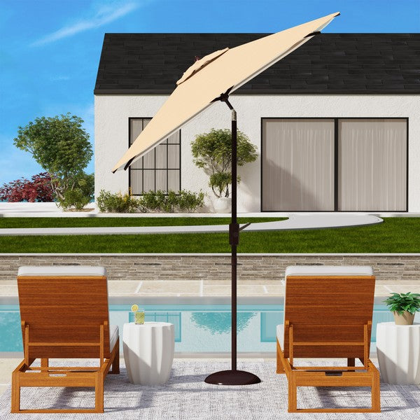 Athens 7.5 Ft Square Crank Umbrella