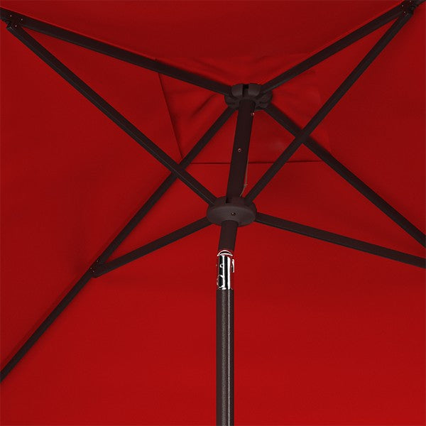 Milan Fringe 7.5 Ft Square Crank Umbrella