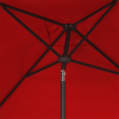 Milan Fringe 7.5 Ft Square Crank Umbrella