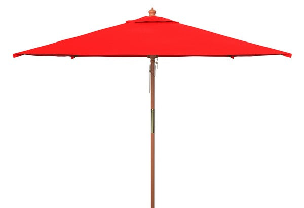 Velop 7.5 Ft Square Wooden Pulley Market Umbrella