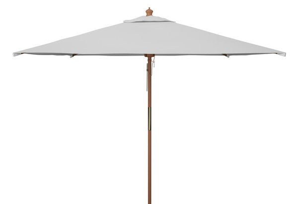Velop 7.5 Ft Square Wooden Pulley Market Umbrella