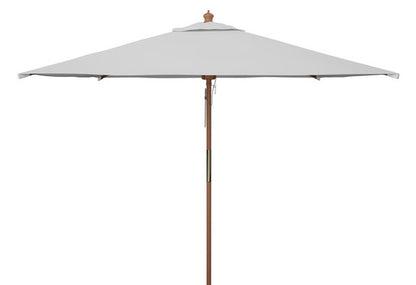Velop 7.5 Ft Square Wooden Pulley Market Umbrella