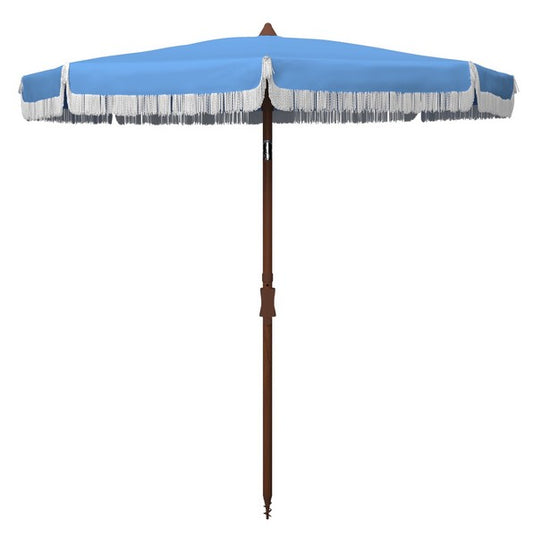 Estonia 6.5 Ft Fringe Beach Umbrella