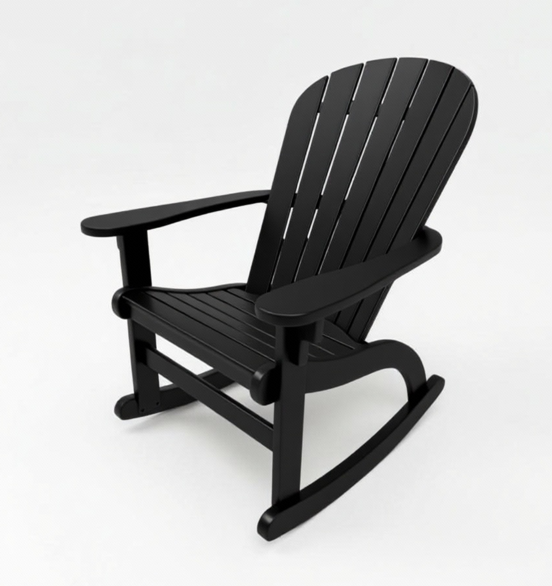 Rocker Adirondack Chair - Black