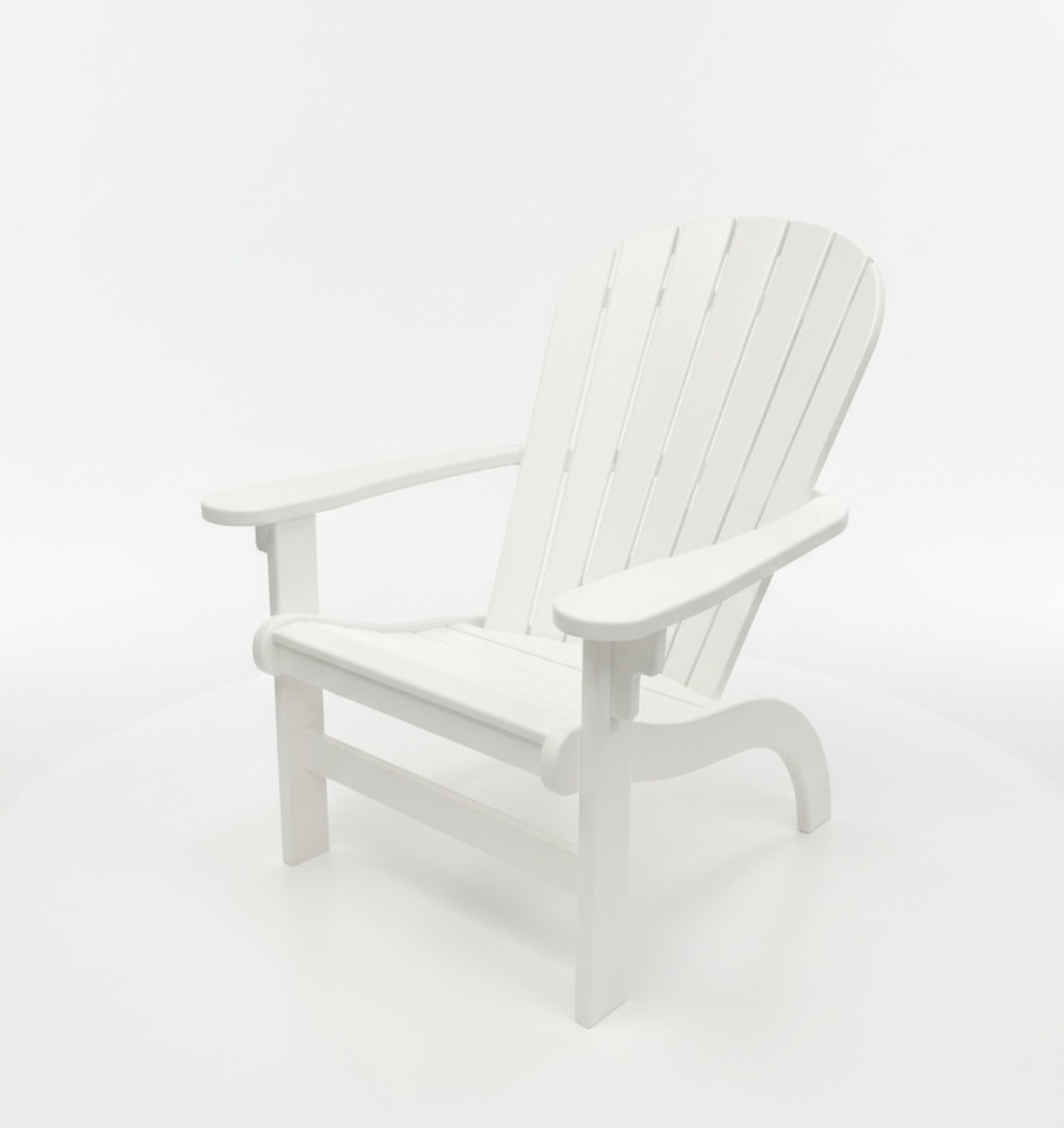 Classic Adirondack Chair - White