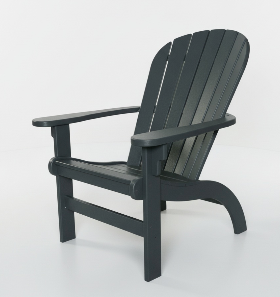 Classic Adirondack Chair - Black