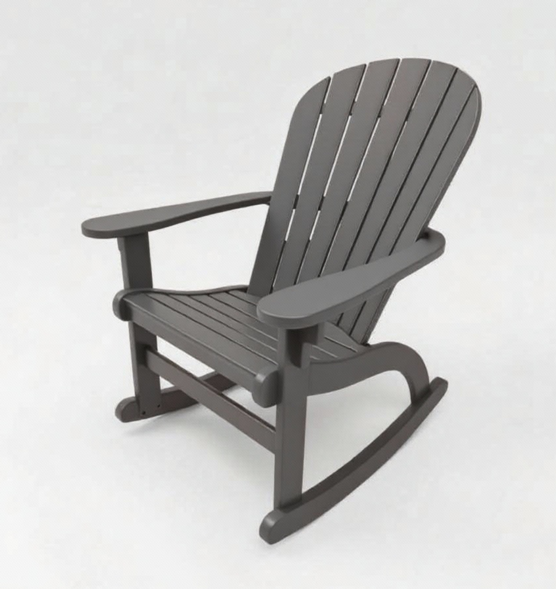 Rocker Adirondack Chair - Charcoal