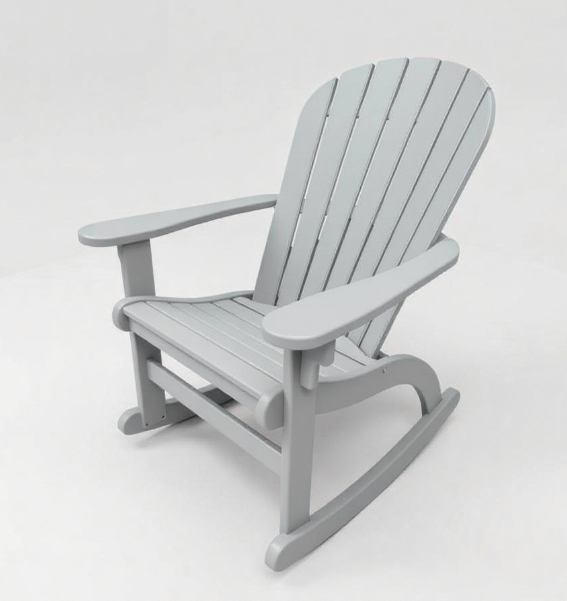 Rocker Adirondack Chair - Dove Grey
