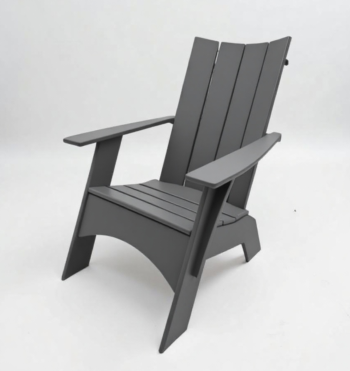 Modern Adirondack Chair - Charcoal