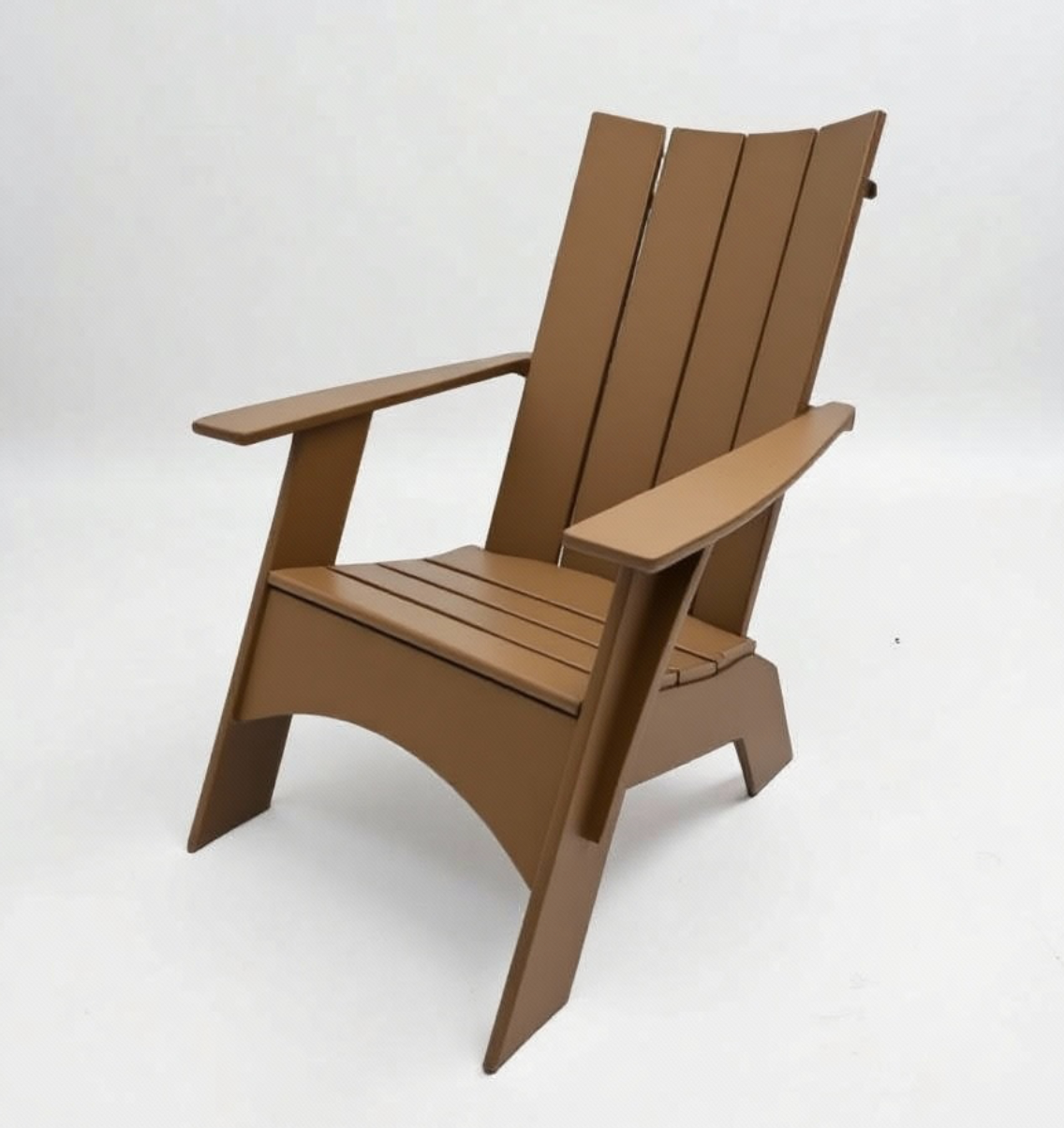 Modern Adirondack Chair - Weatherwood